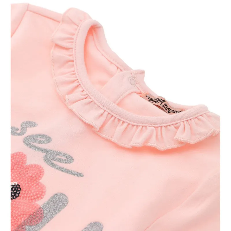 ORIGINAL MARINES MAJICA DUG RUKAV DRESSY PINK