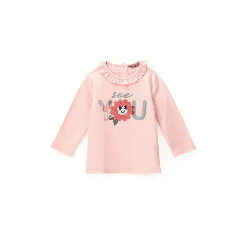 ORIGINAL MARINES MAJICA DUG RUKAV DRESSY PINK