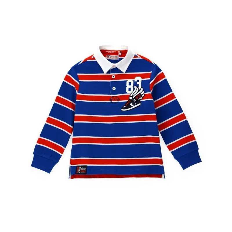 ORIGINAL MARINES MAJICA POLO DUG RUKAV BACK TO VARSITY