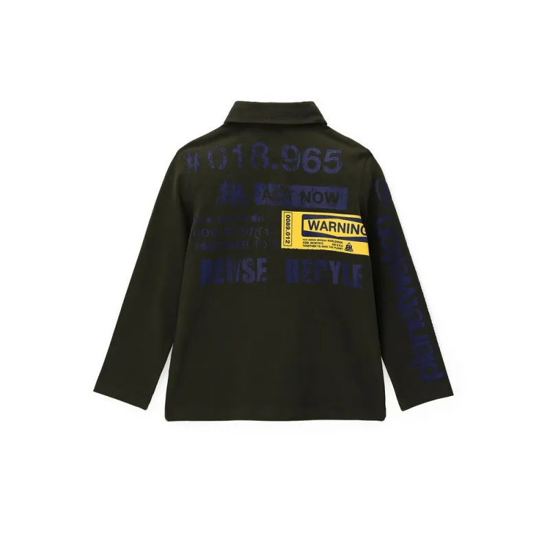 ORIGINAL MARINES MAJICA POLO DUG RUKAV MILITARY MOUNTAIN
