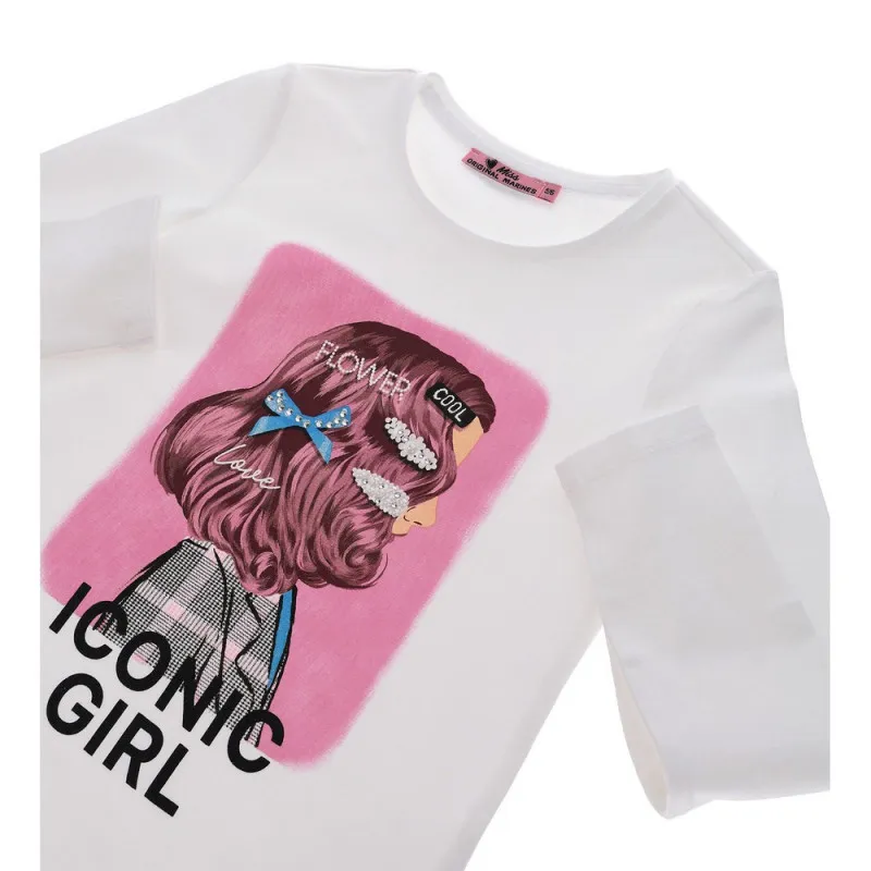 ORIGINAL MARINES MAJICA DUG RUKAV SOFT GIRL