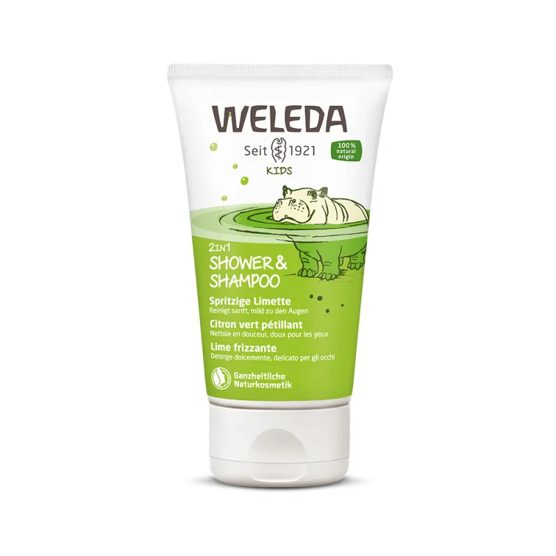 WELEDA LIMETA SAMPON I GEL ZA TUSIRANJE 150 ML