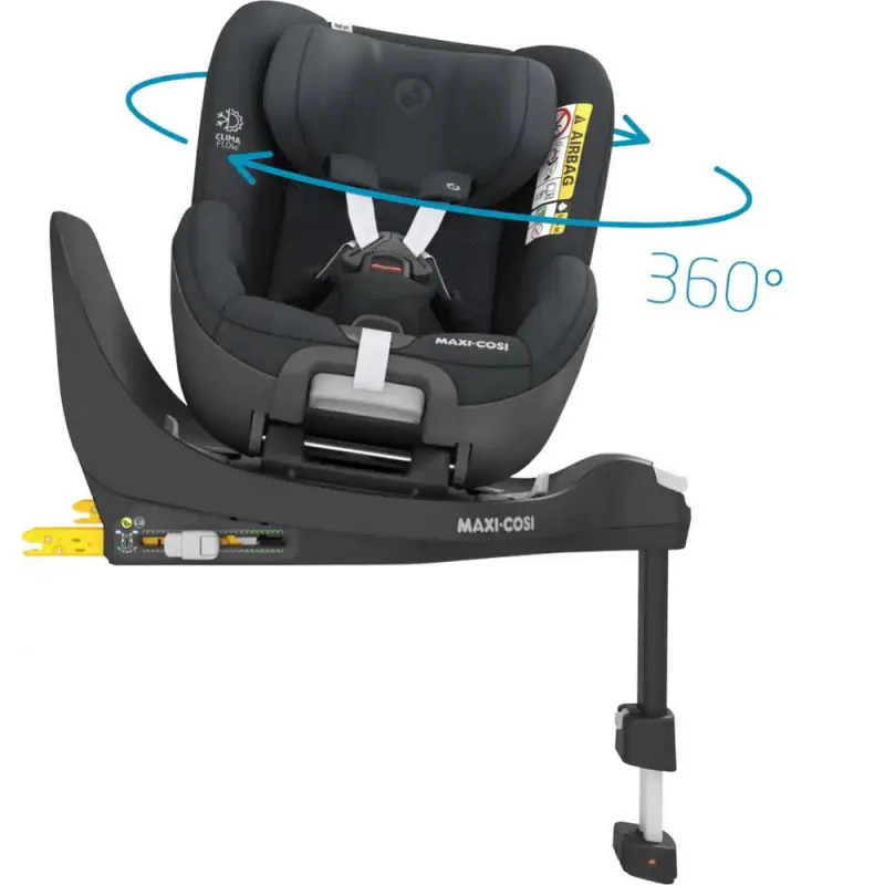 MAXI COSI AUTO SEDISTE I-SIZE (45-105CM) PEARL 360 AUT GRAPHITE