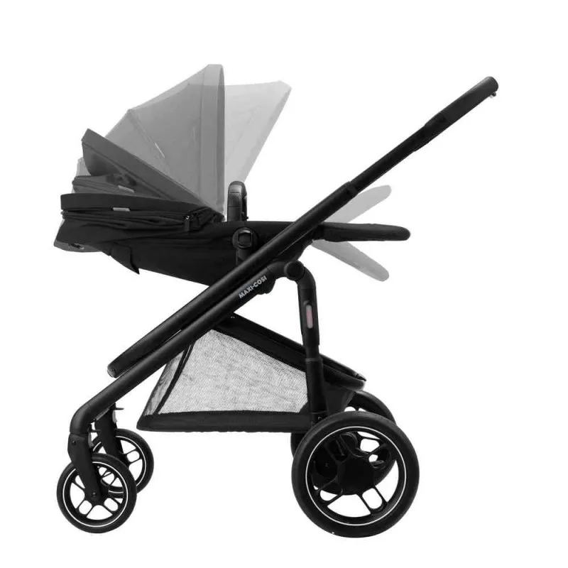 MAXI COSI KOLICA PLAZA PLUS ESSENTIAL BLACK