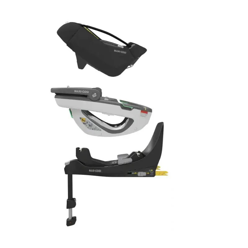 MAXI COSI AUTO SEDISTE I-SIZE (40-75CM) CORAL 360 ESS BLACK