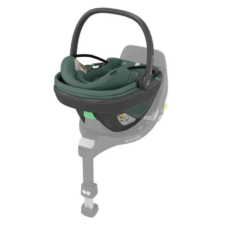 MACI COSI AUTO SEDISTE I-SIZE (40-75CM) CORAL 360 ESS GREEN-BLACK