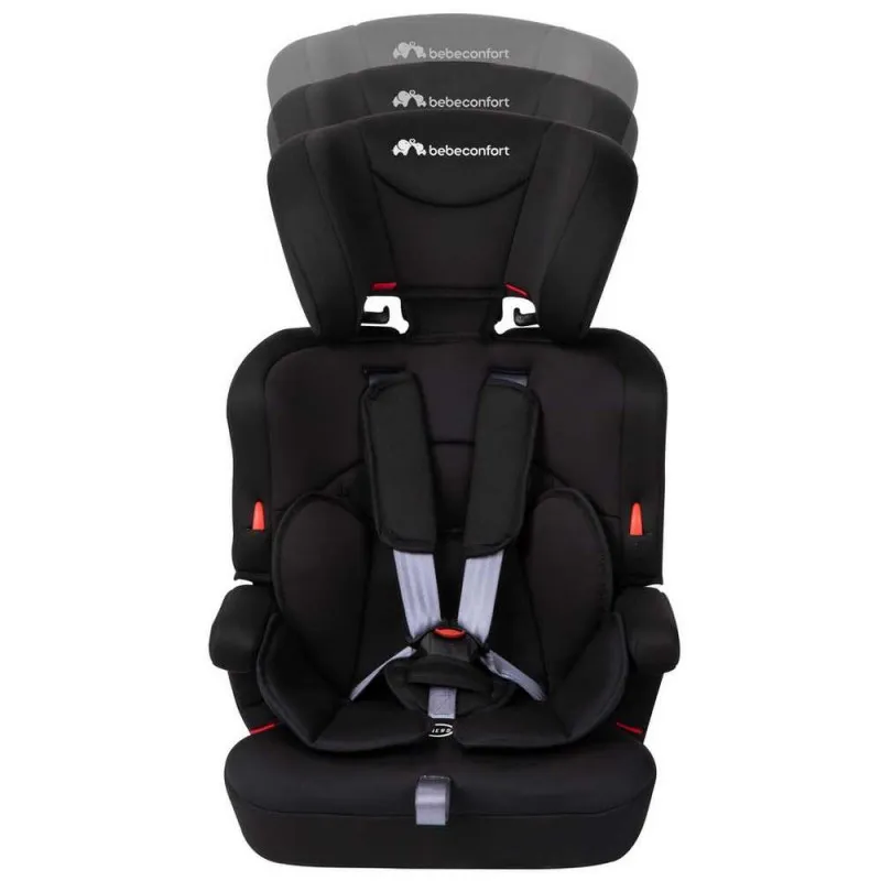 BEBE CONFORT AUTO SEDISTE 1/2/3 (9-36KG) EVER SAFE FULL BLACK