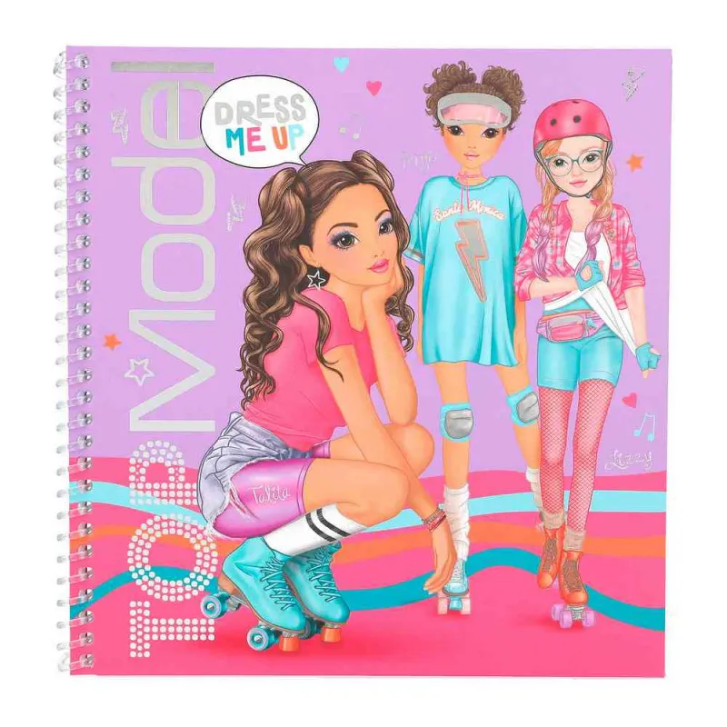TOP MODEL DRESS ME UP STIKER BOJANKA