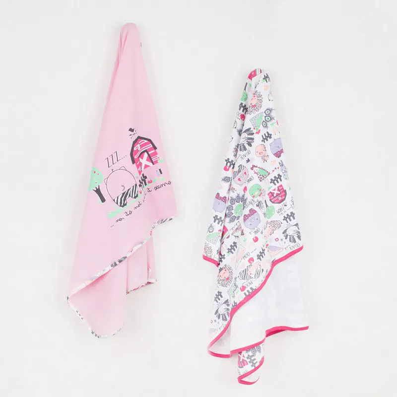 MY BABY PREKRIVAC 2U1 PINK 219