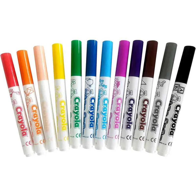 CRAYOLA MARKERI MINI 12 KOM