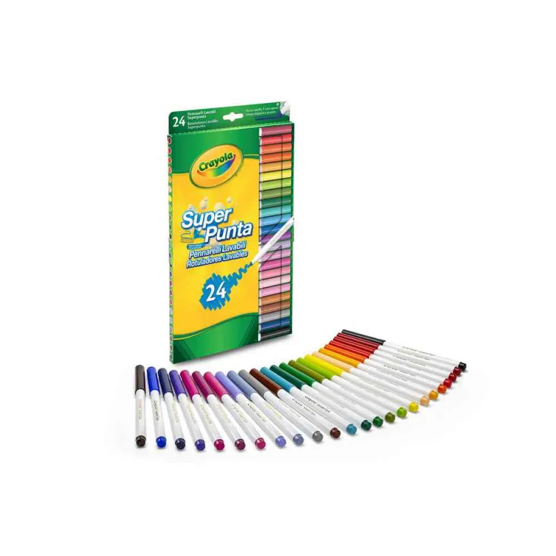 CRAYOLA FLOMASTERI 24 KOM