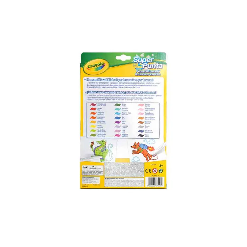 CRAYOLA FLOMASTERI 24 KOM