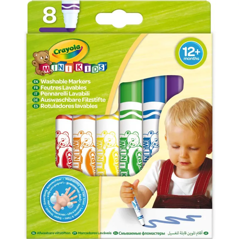 CRAYOLA PRVI MARKERI SET 8 KOM