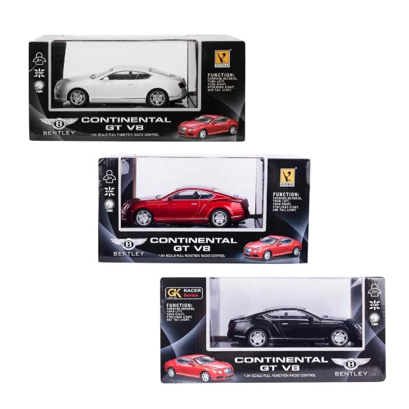 AUTO NA DALJINSKO UPRAVLJANJE BENTLEY CONTINENTAL GT V8 1/24