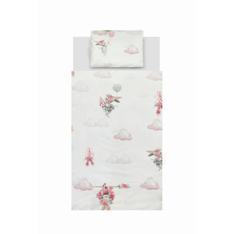 KIDZZ POSTELJINA ZEKA 3/1 ROZE