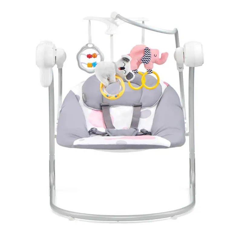 KINDERKRAFT BABY LJULJASKA MINKY PINK