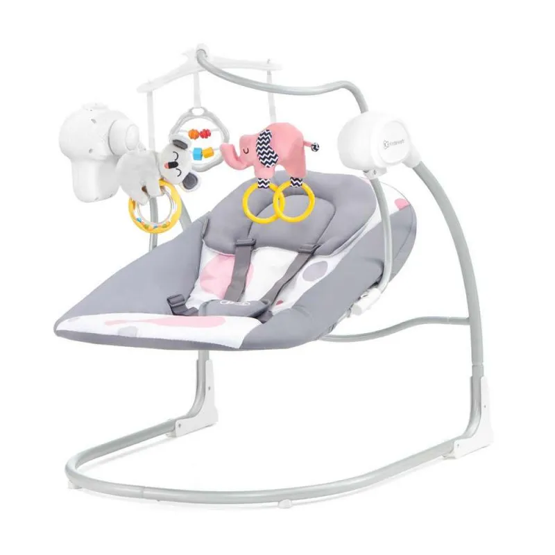 KINDERKRAFT BABY LJULJASKA MINKY PINK