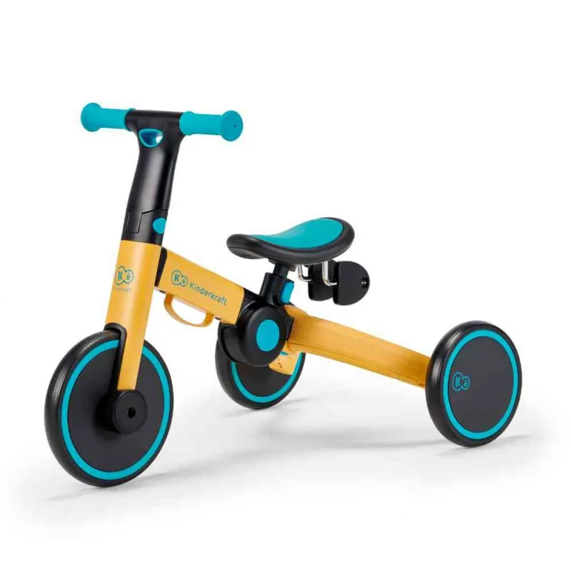 KINDERKRAFT TRICIKL 4TRIKE PRIMROSE YELLOW
