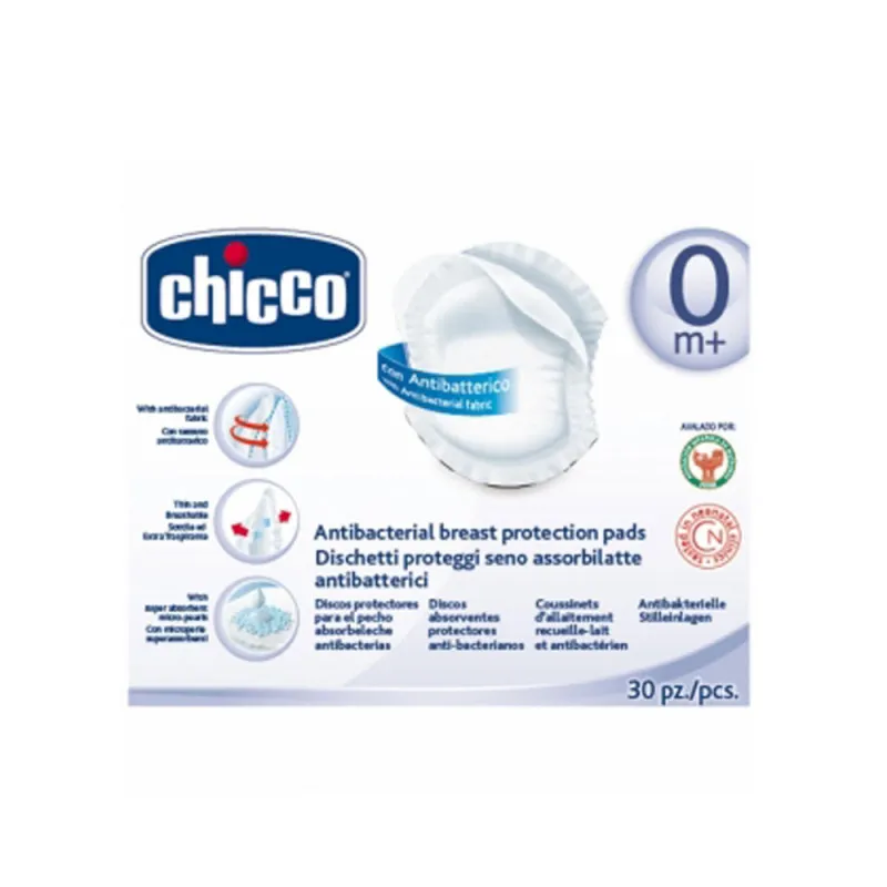 CHICCO ULOSCI ZA GRUDI ANTIBAKTERIJISKI 30 KOM