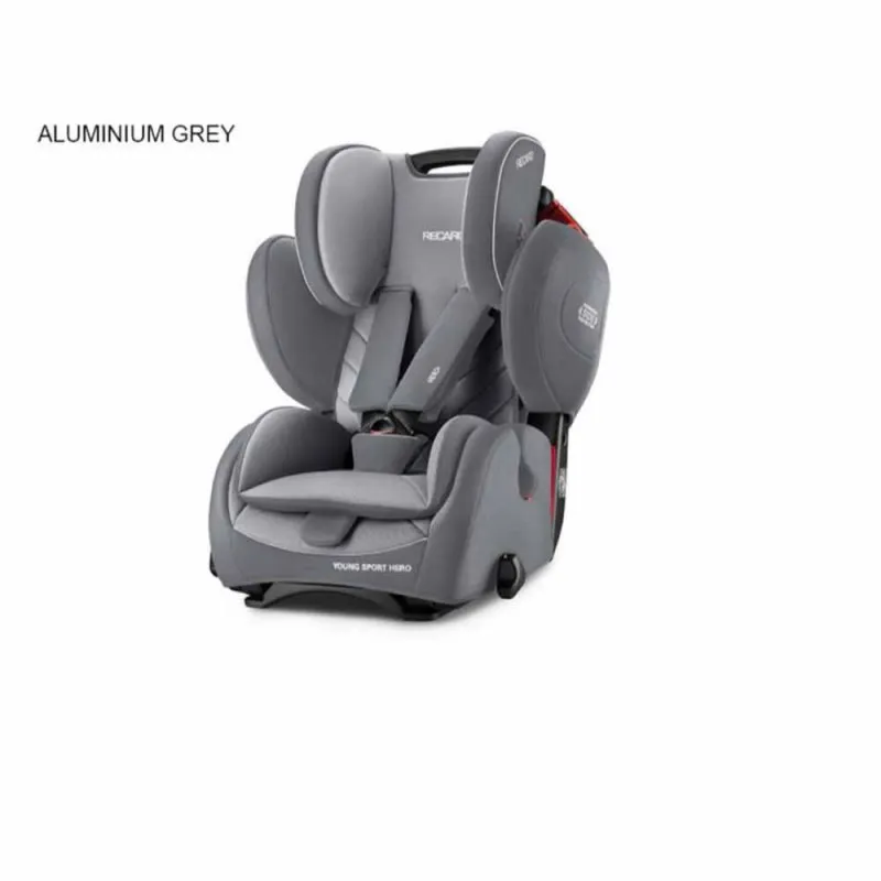 RECARO AUTO SEDISTE 1/2/3 9-36KG YOUNGSPORTHERO, ALUM GREY