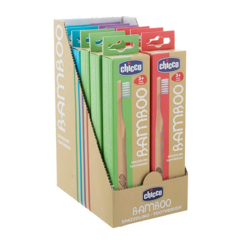 CHICCO CETKICE ZA ZUBE 3Y+ BAMBOO