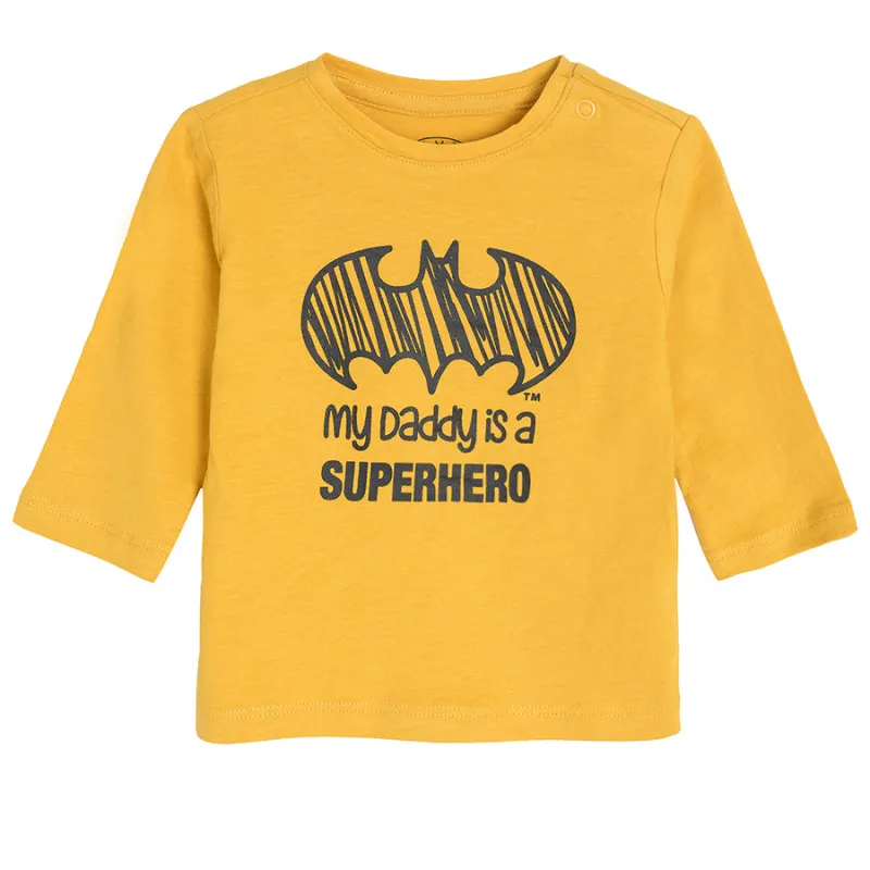 COOL CLUB MAJICA DUG RUKAV 3KOM BATMAN WARNER BROS