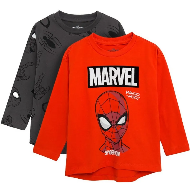 COOL CLUB MAJICA DUG RUKAV 2KOM SPIDERMAN MARVEL