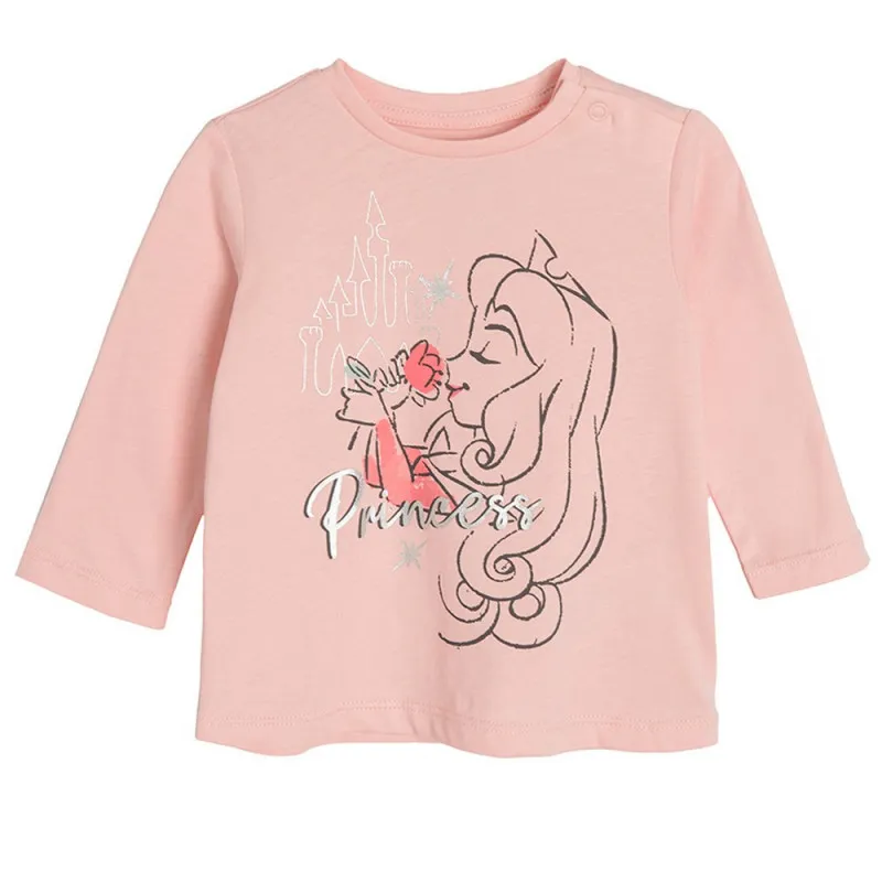 COOL CLUB MAJICA DUG RUKAV 2KOM PRINCESS DISNEY DISNEY