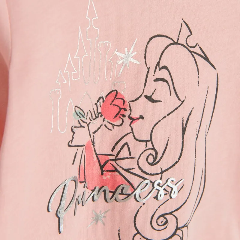 COOL CLUB MAJICA DUG RUKAV 2KOM PRINCESS DISNEY DISNEY