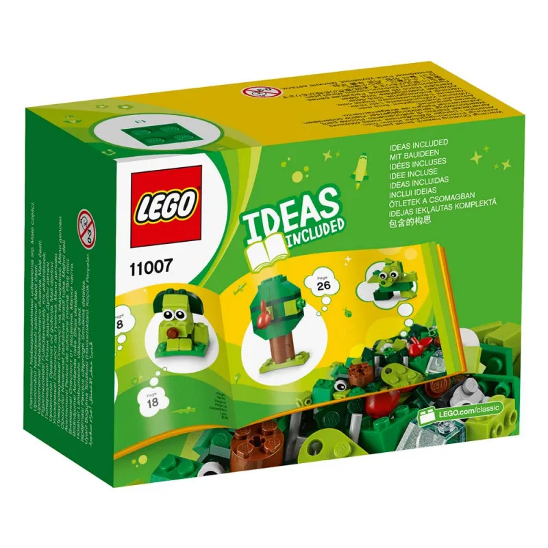 LEGO CLASSIC CREATIVE GREEN BRICKS 