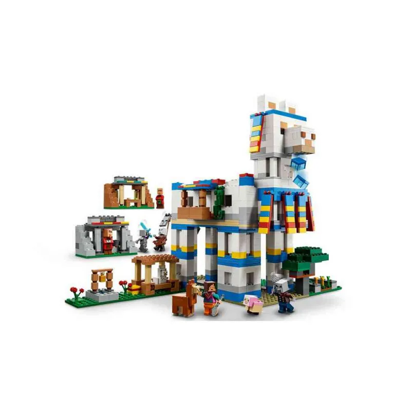 LEGO MINECRAFT THE LLAMA VILLAGE 