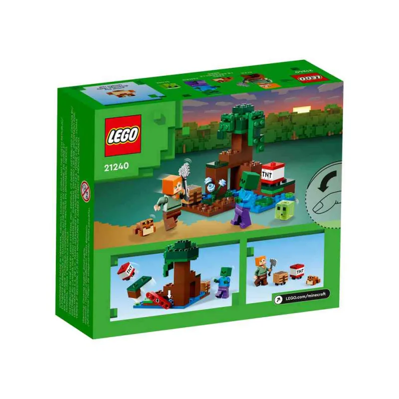 LEGO MINECRAFT THE SWAMP ADVENTURE