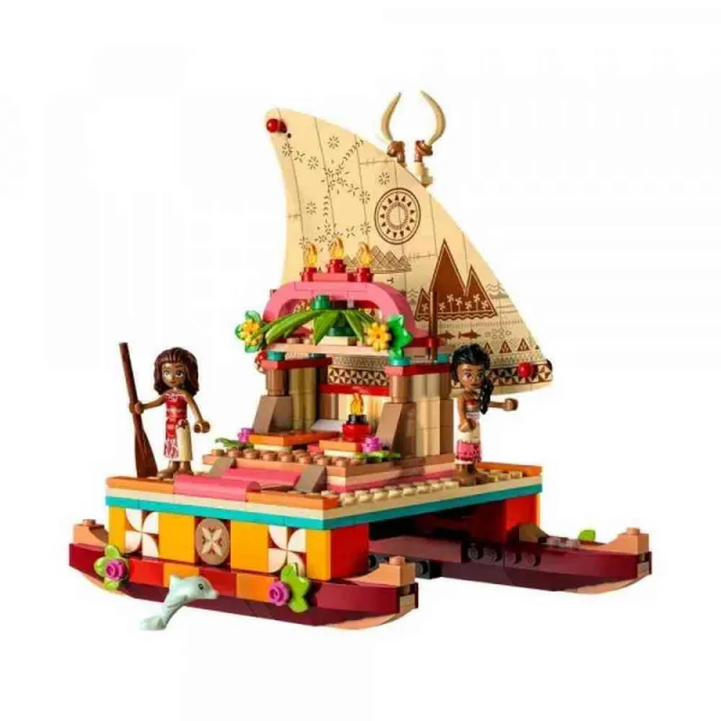 LEGO DISNEY PRINCESS MOANAS WAYFINDING BOAT