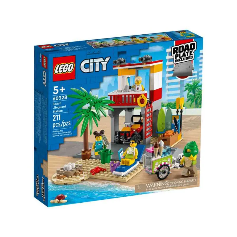 LEGO CITY BEACH LIFEGUARD STATION 