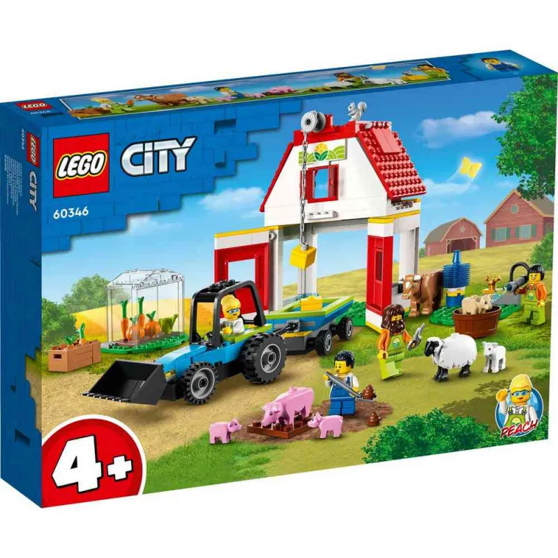 LEGO CITY BARN & FARM ANIMALS