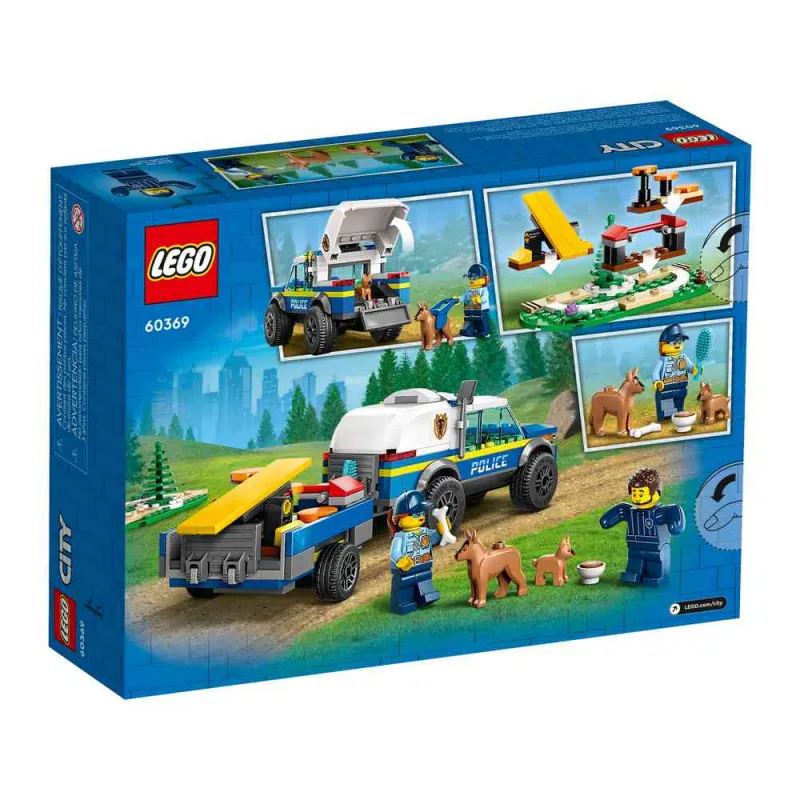 LEGO CITY MOBILE POLICE DOG TRAINING