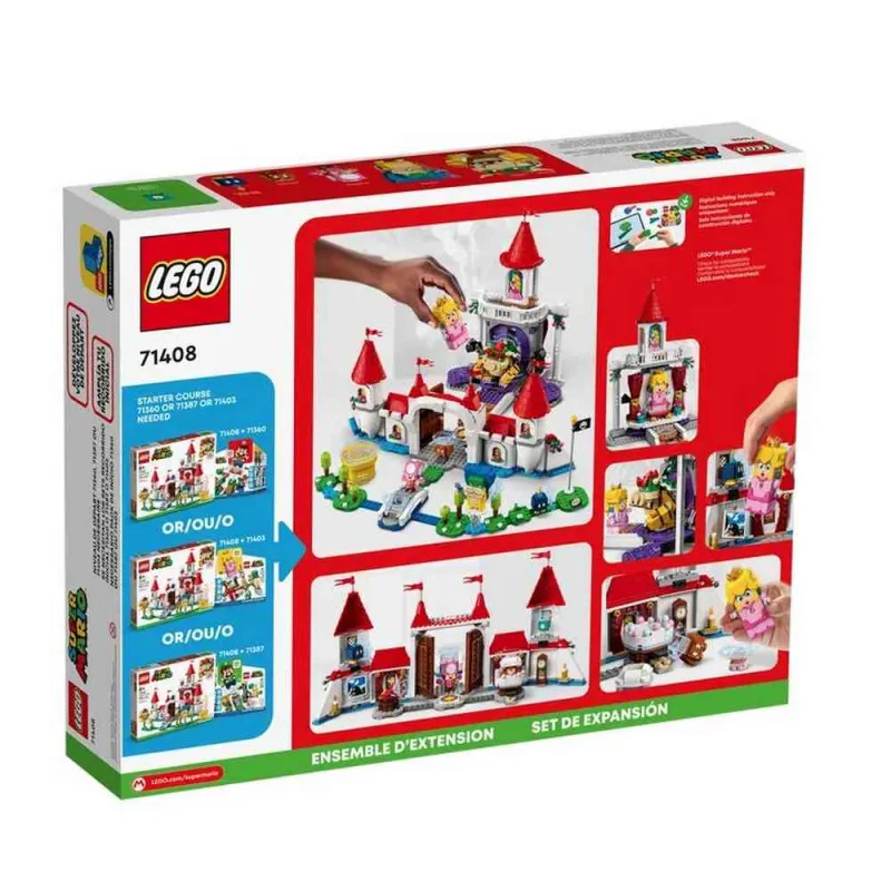 LEGO SUPER MARIO PEACHS CASTLE EXPANSION SET