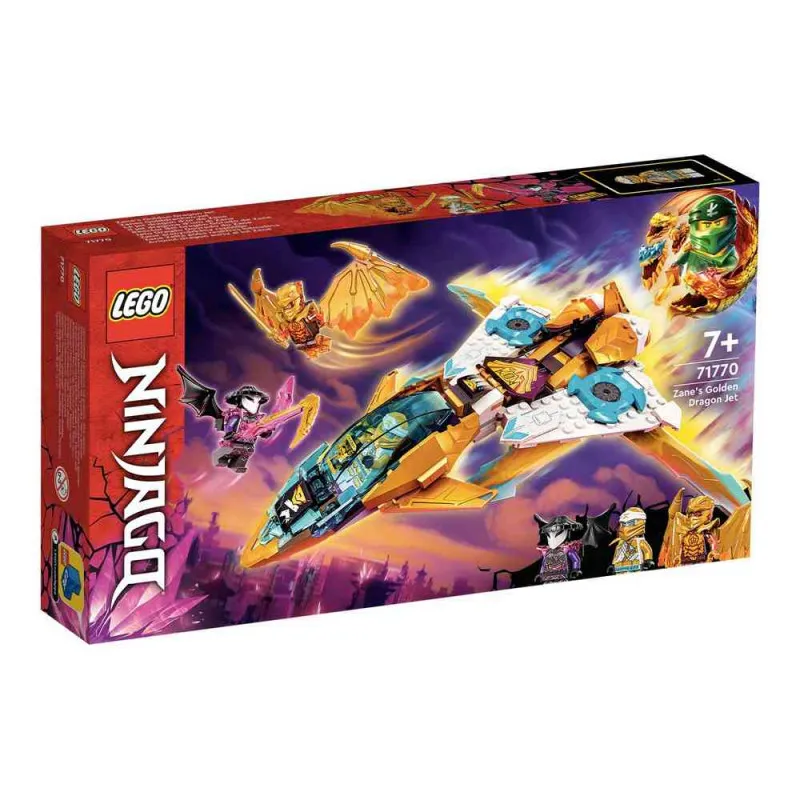 LEGO NINJAGO ZANES GOLDEN DRAGON JET