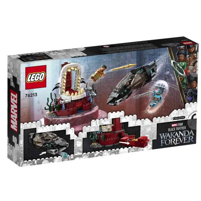 LEGO BLACK PANTER KING NAMORS THRONE ROOM
