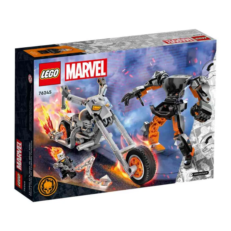 LEGO SUPER HEROES GHOST RIDER MECH AND BIKE