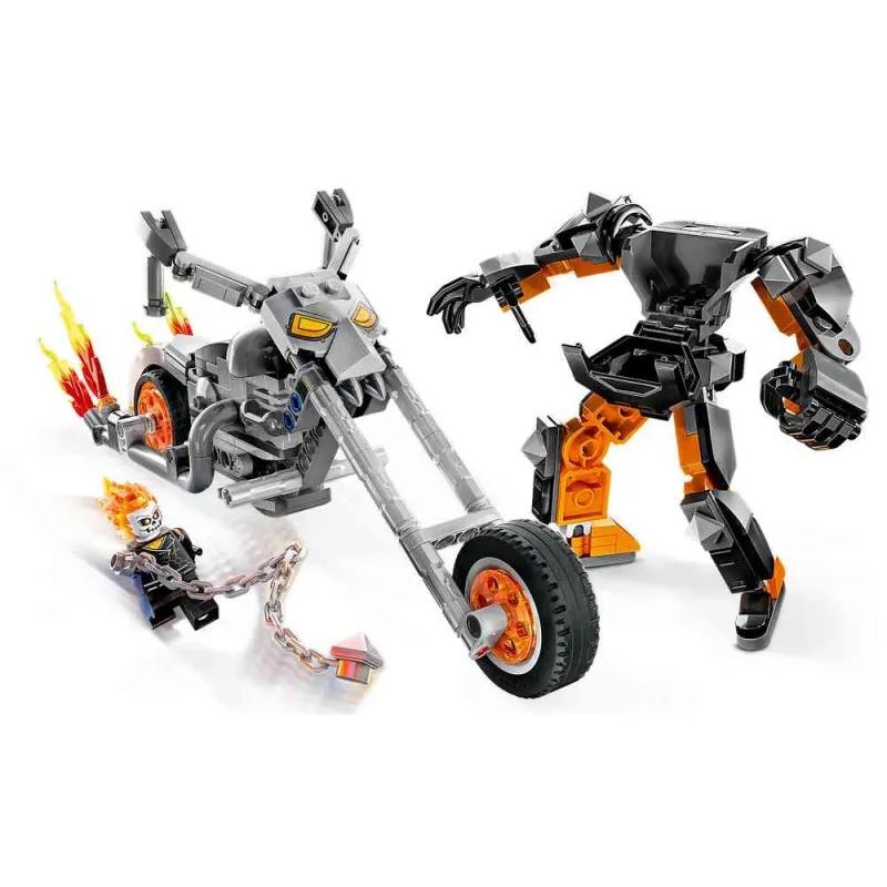 LEGO SUPER HEROES GHOST RIDER MECH AND BIKE