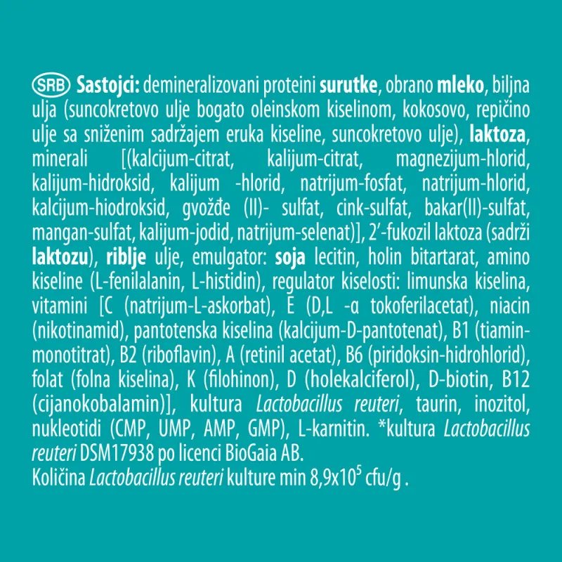 NESTLE MLEKO NAN OPTIPRO 1 400G