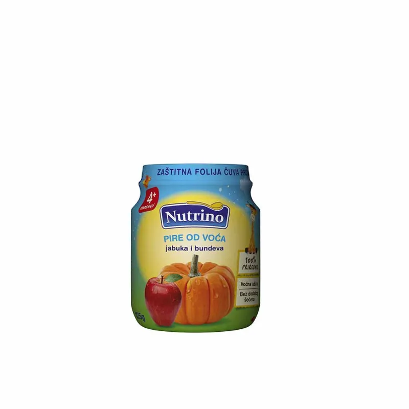 NUTRINO PIRE OD VOCA JABUKA I BUNDEVA 125G