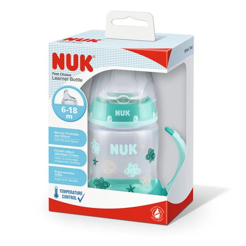 NUK FLASICA RUCKE +SISAK TPE 6+ 150 ML