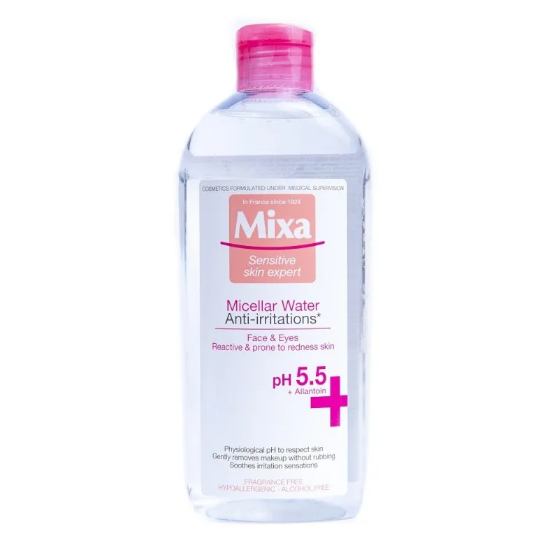 MIXA ANTIIRRITATIONS MICELARNA VODA 400 ML