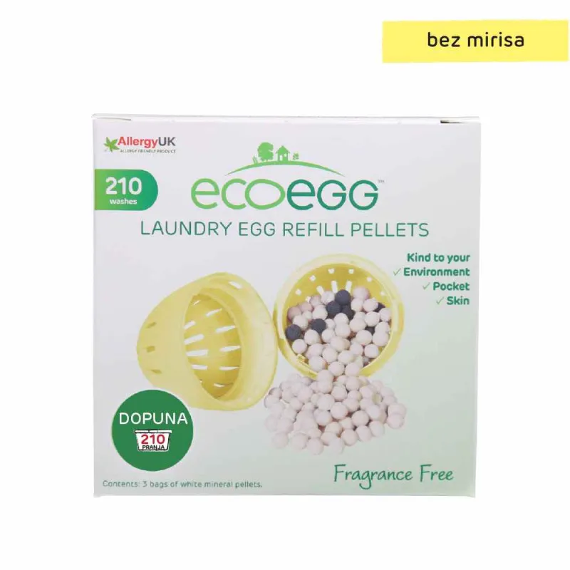 ECOEGG DOPUNA ZA DETERDCENT BEZ MIRISA 210 PRANJA