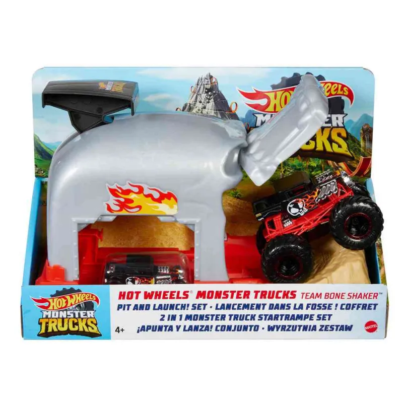 HOT WHEELS MONSTER TRUCK ISPALJIVAČ SORT