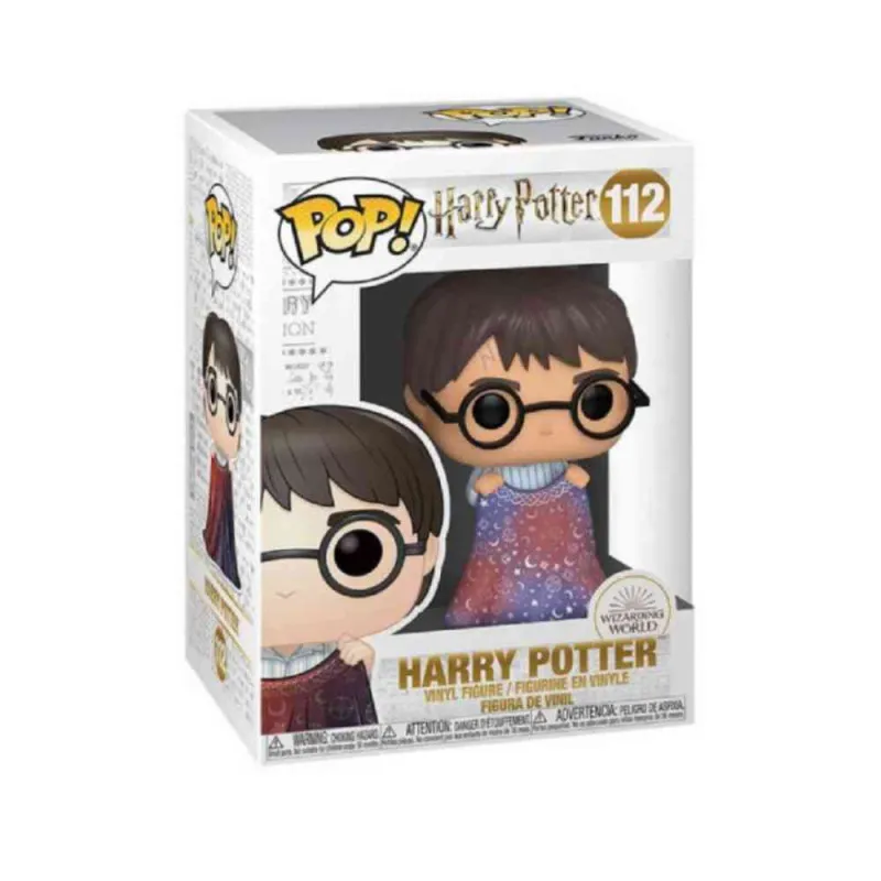 FUNKO POP HARRY POTTER VINYL HARRY W/INVISIBILITY CLOAK