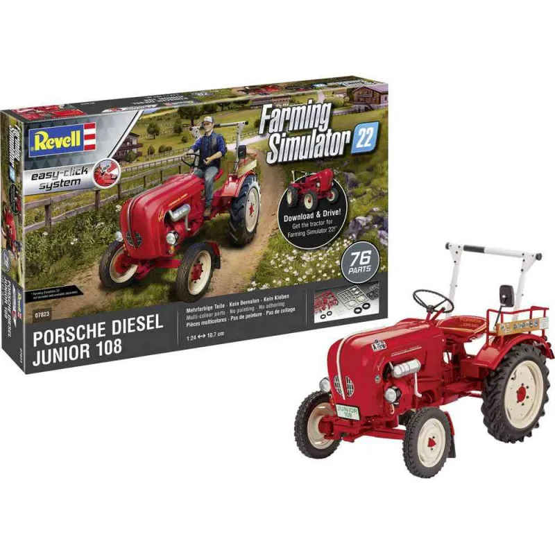 REVELL MAKETA PORSCHE JUNIOR 108 - FARMING SIMULATOR EDITION