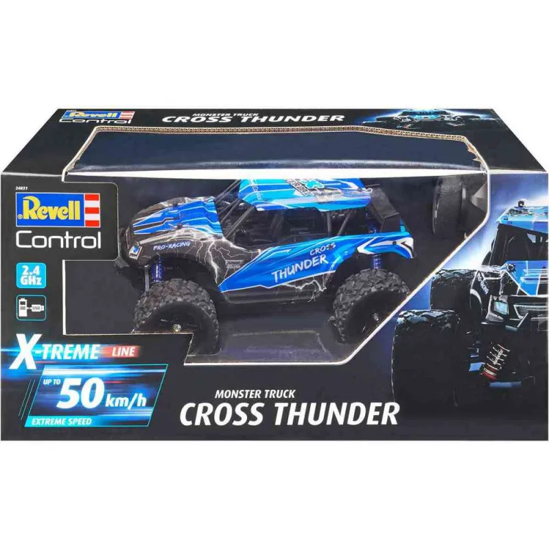 REVELL RC X-TREME MONSTER TRUCK CROSS THUNDER